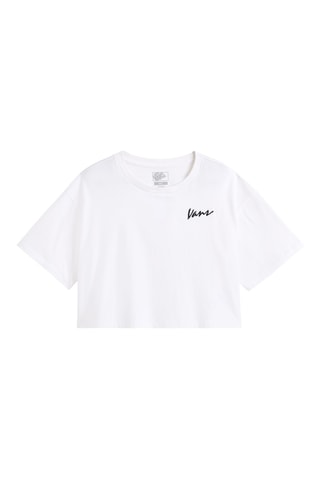 T-shirt cropped - Blanc