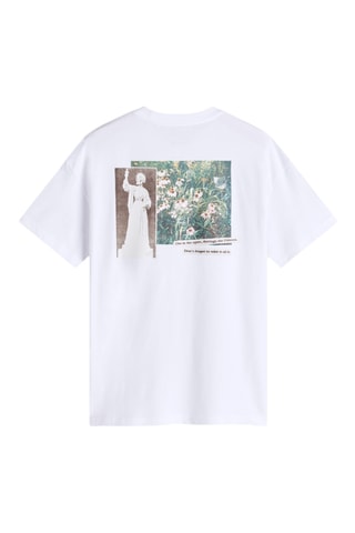 T-shirt oversize - Blanc