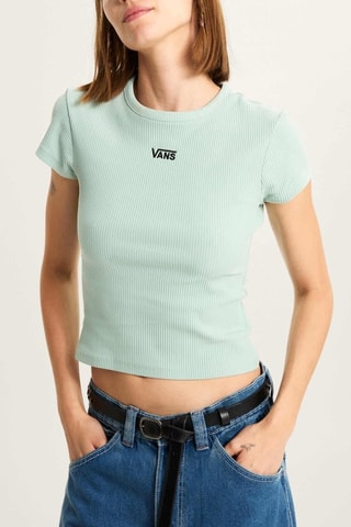 T-shirt Cameron - Vert olive - Vans