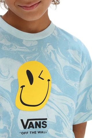 T-shirt tie and dye Marble - Ciel - Vans