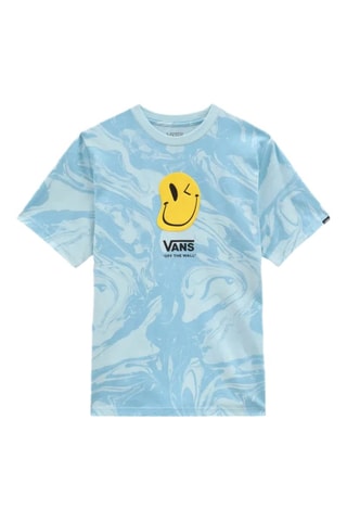 T-shirt tie and dye Marble - Ciel - Vans