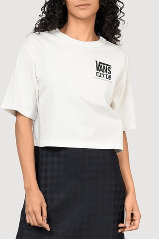 T-shirt en coton biologique Vantage Point - Blanc - Vans