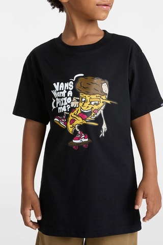 T-shirt Pizza M - Noir - Vans