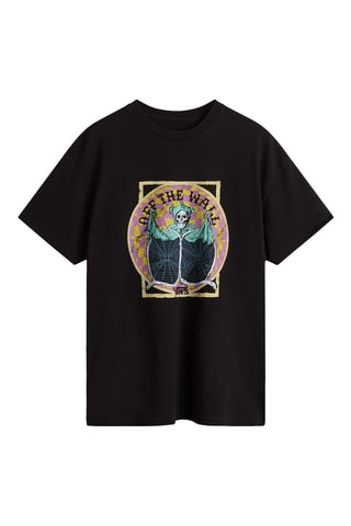 T-shirt oversize Final Card - Noir