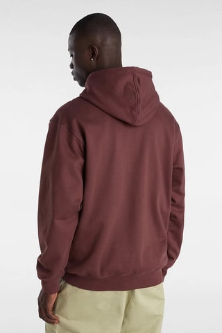 Sweat à capuche Vans Oval Loose Fleece PO - Marron - Vans