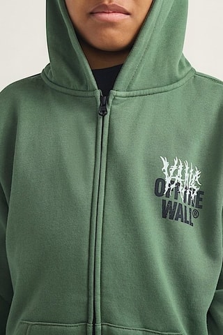 Sweat à capuche Metal Wall - Vert olive - Vans