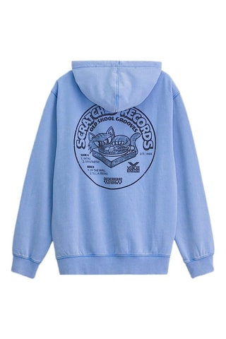 Sweat polaire Scratched Records - Ciel - Vans