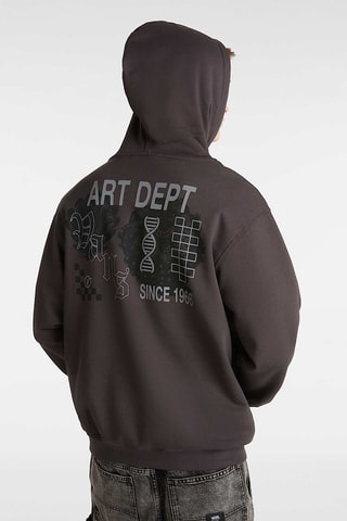 Sweat à capuche Art Dept - Noir - Vans