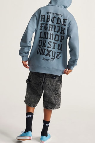 Sweat à capuche - Bleu cobalt