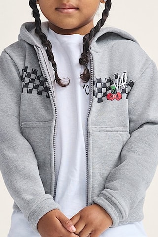 Sweat à capuche - Gris clair chiné