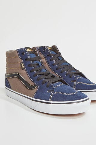 Baskets montantes en cuir MN Filmore Hi - Bleu