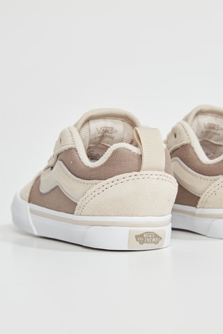 Baskets en cuir Knu Skool Elastic Lace - Beige