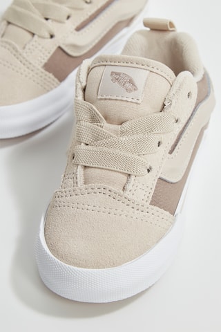 Baskets en cuir Knu Skool Elastic Lace - Beige
