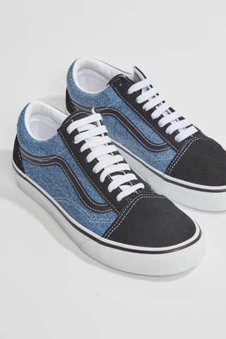 Baskets en cuir Old Skool - Noir