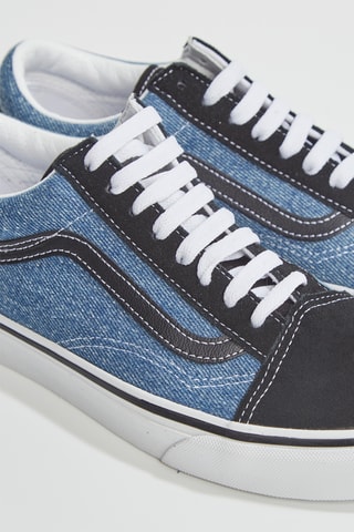 Baskets en cuir Old Skool - Noir
