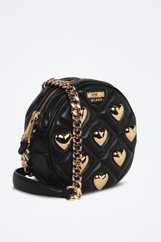 Mala a tiracolo - Preto e dourado - Moschino