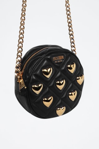 Mala a tiracolo - Preto e dourado - Moschino