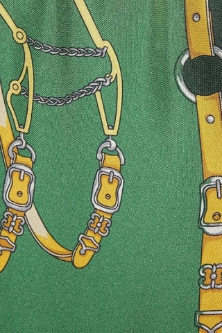 Calças de seda - Verde - Gucci