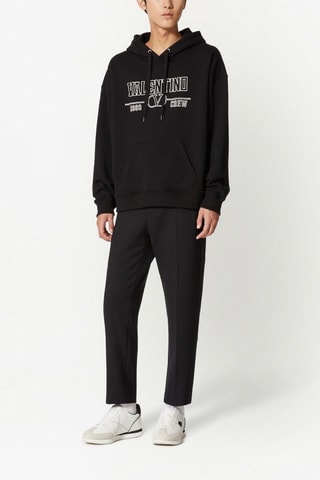 Sweat com capuz - Preto - Valentino