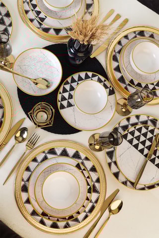 Serviço em arenito - 24 peças