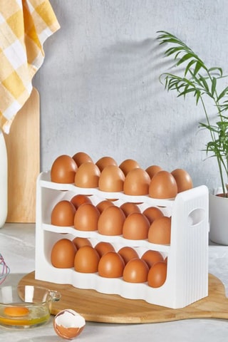 Copo de ovo em plástico - 14,7 x 10 x 27 cm