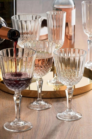 6 verres à vin - 31 cl