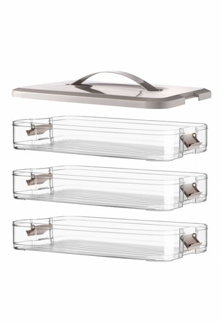 3 boîtes de conservation - 30 x 21,5 x 5 cm