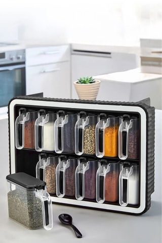 Carrossel para especiarias - 12 frascos