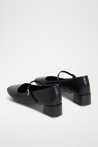 Babies à talons - Noir