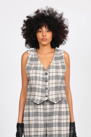 Gilet sans manches - Beige