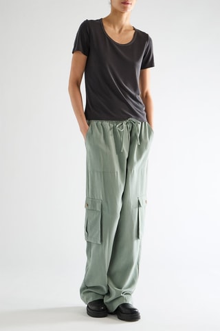 Pantalon cargo - Kaki