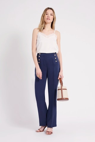 Pantalon - Bleu foncé