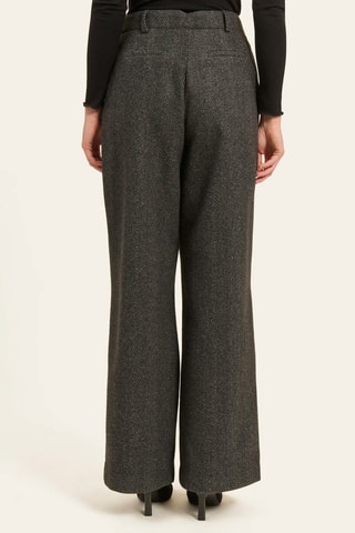 Pantalon taille haute - Noir