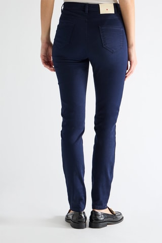 Pantalon taille haute - Bleu nuit