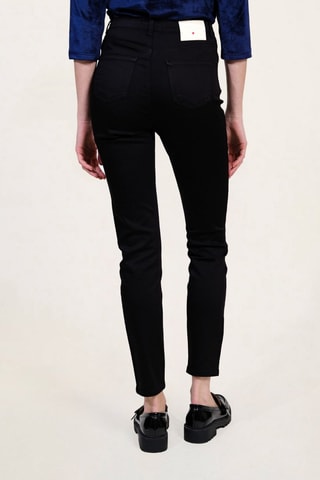 Pantalon taille haute - Noir
