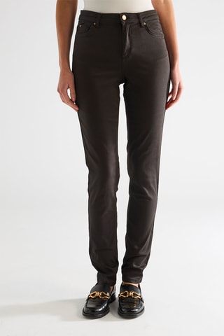 Pantalon skinny taille haute - Anthracite