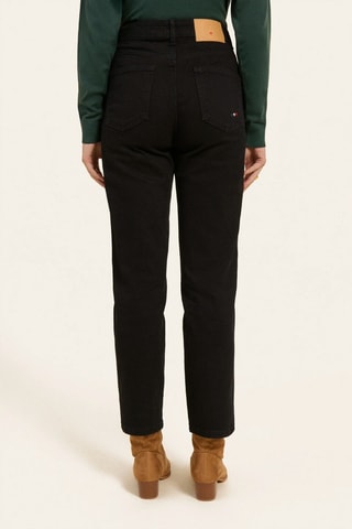 Jean taille haute - Noir