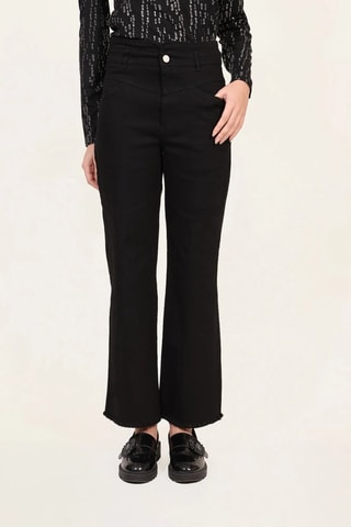 Jean taille haute - Noir