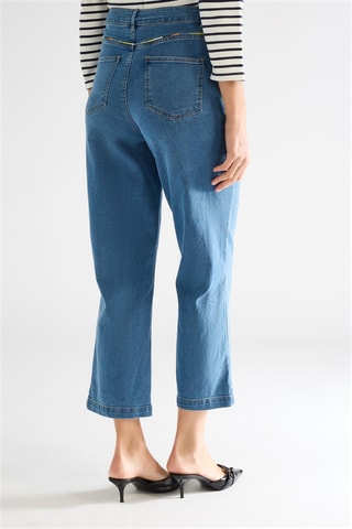 Jean taille haute - Bleu