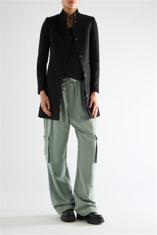 Manteau en laine - Noir