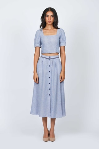 Crop top - Bleu clair