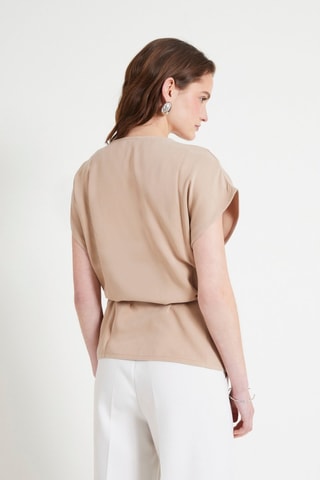 Top portefeuille - Marron clair