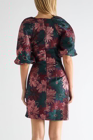 Robe - Vert et rose