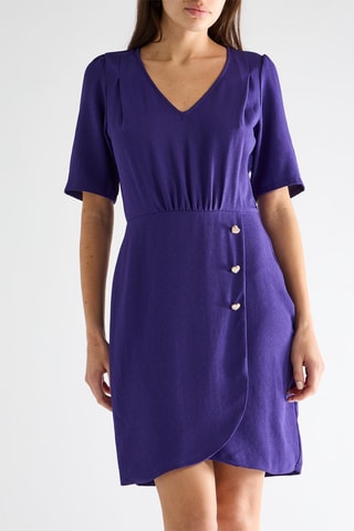 Robe droite - Violet