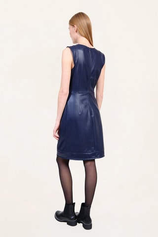 Robe droite - Bleu marine