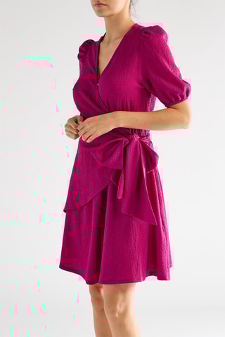 Robe portefeuille - Violet