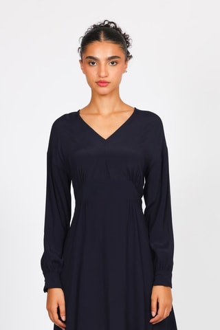 Robe patineuse - Bleu marine