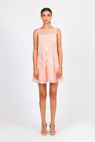 Robe patineuse - Rose poudré