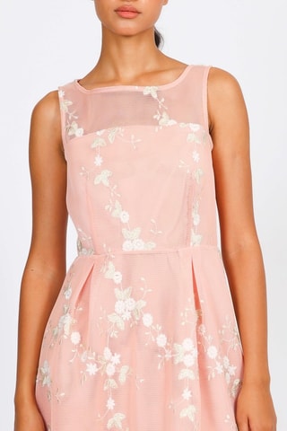 Robe patineuse - Rose poudré