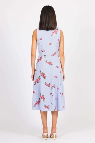 Robe chemise - Ciel et rose